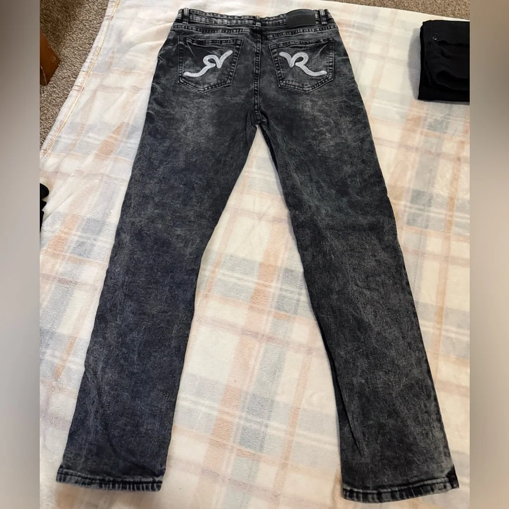 Rocawear Kids Black Distressed Jeans - Picture 3 of 5